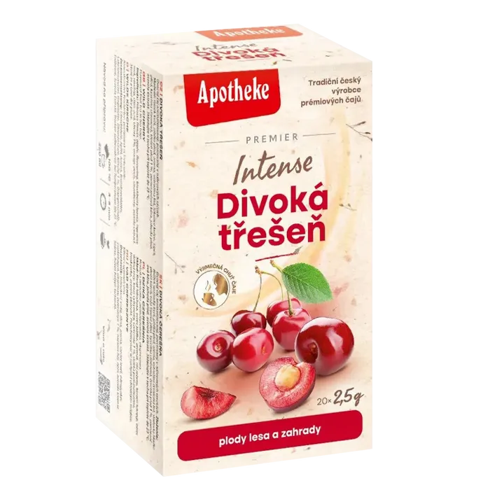 Apotheke Premier Čaj Divoká třešeň 20x2,5g